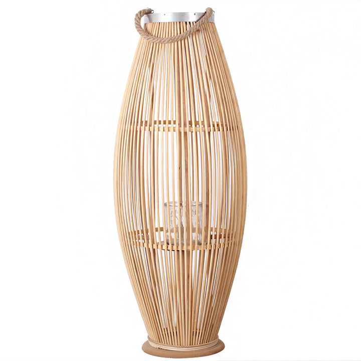 Elegante Rattan-Laterne Karnz