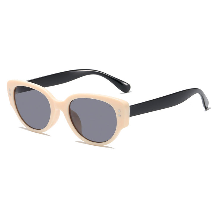Retro-inspirierte Katzenaugen-Sonnenbrille Karnz