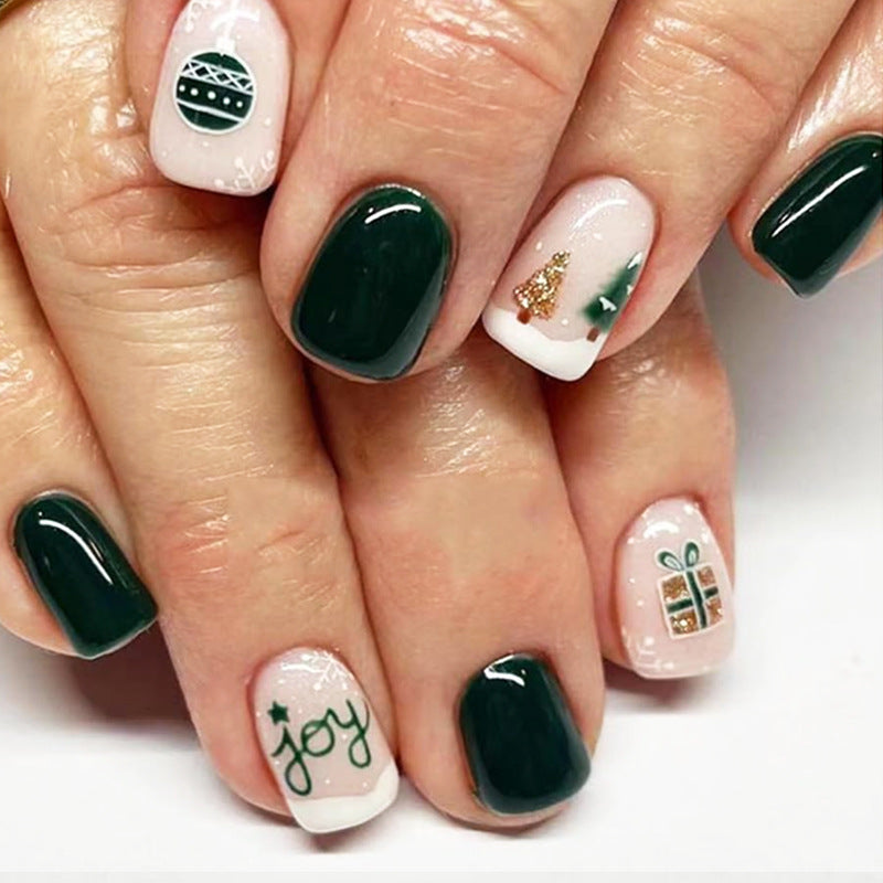 Festliche Feiertags Press-On Nagelkunst Kollektion Karnz