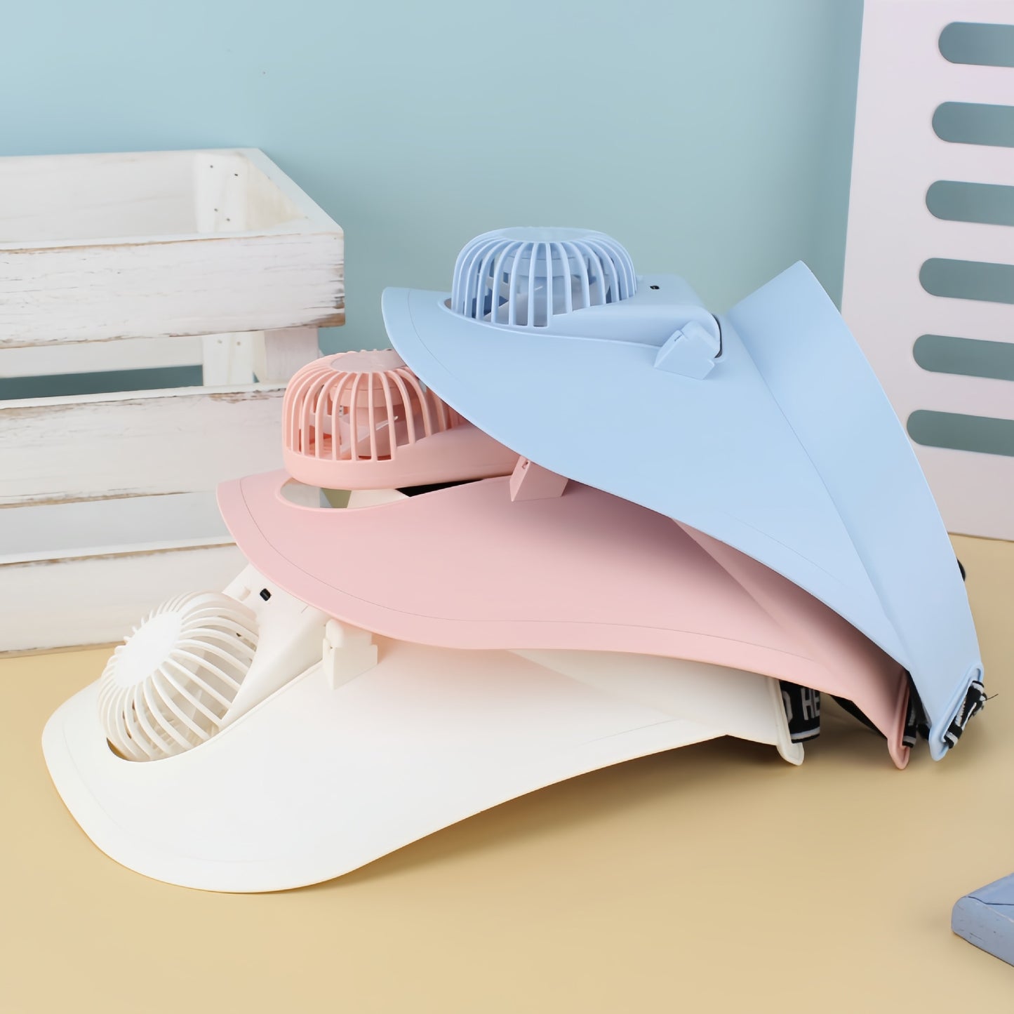 Damen Tragbarer Nackenventilator mit ergonomischem Design Karnz