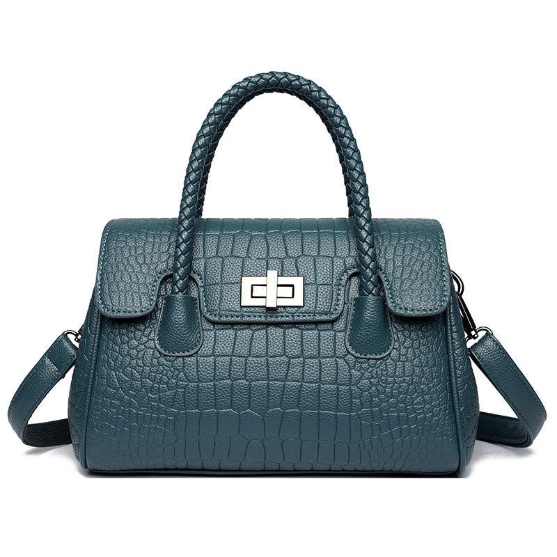 Elegante Doppelgriff-Handtasche Karnz