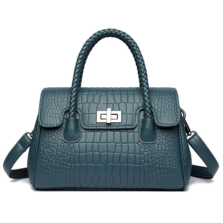 Elegante Doppelgriff-Handtasche Karnz