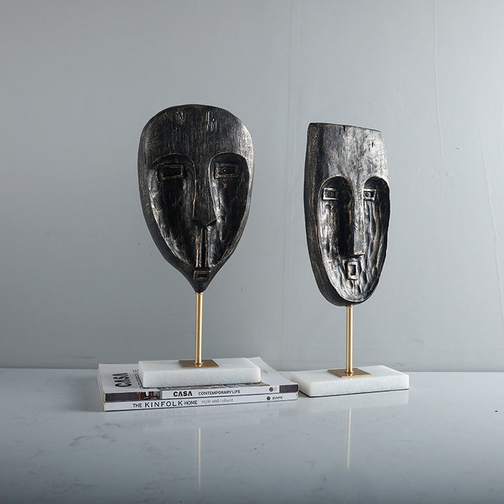 Dekorative Tribalmaske Skulptur