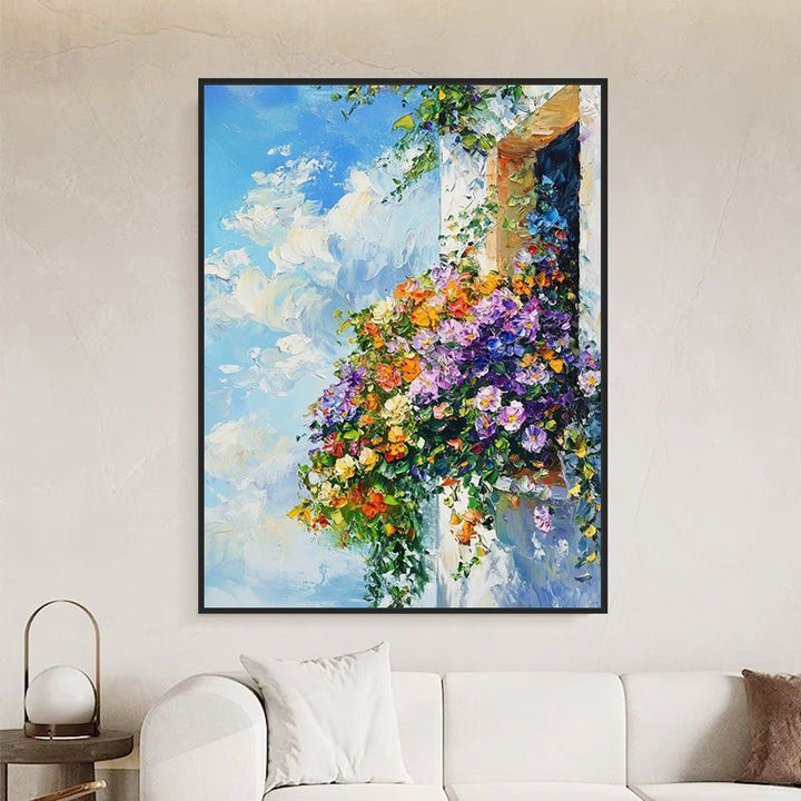 Florale Landschaft Wandkunst Karnz
