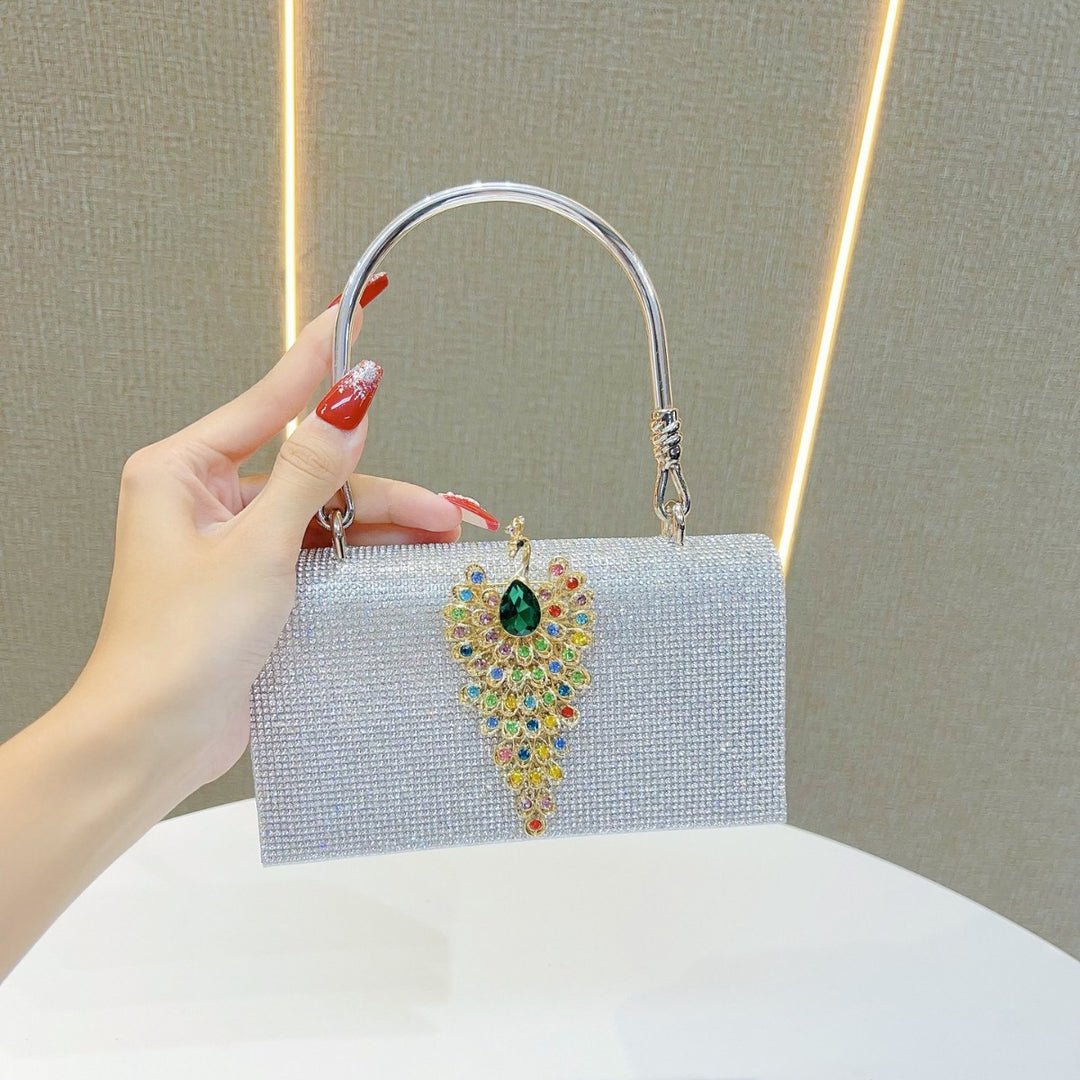 Strassverzierte Abendclutch