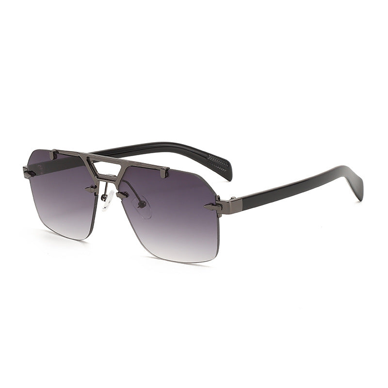 Damen Designer-Sonnenbrille mit auffälliger geometrischer Form Karnz