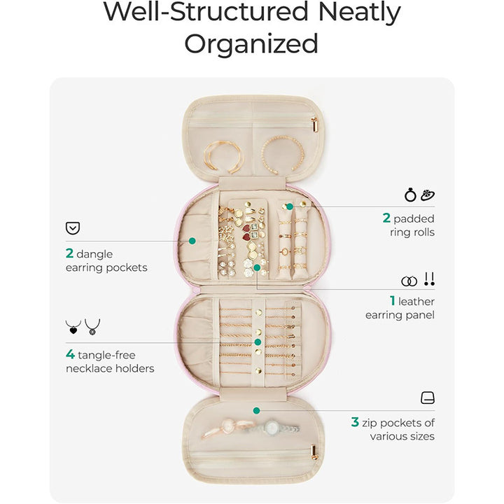 Eleganter Schmuck-Organizer mit Modularem Design Karnz