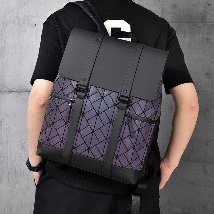 Stylischer geometrischer Design Karnz Rucksack