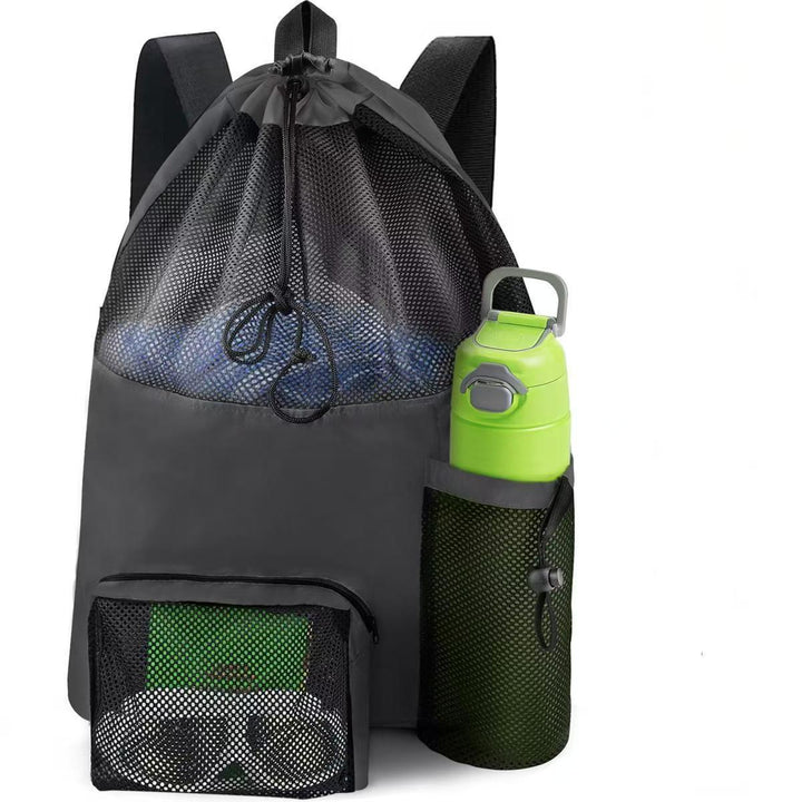 Damen Sportliche Mesh Rucksack Tasche Karnz