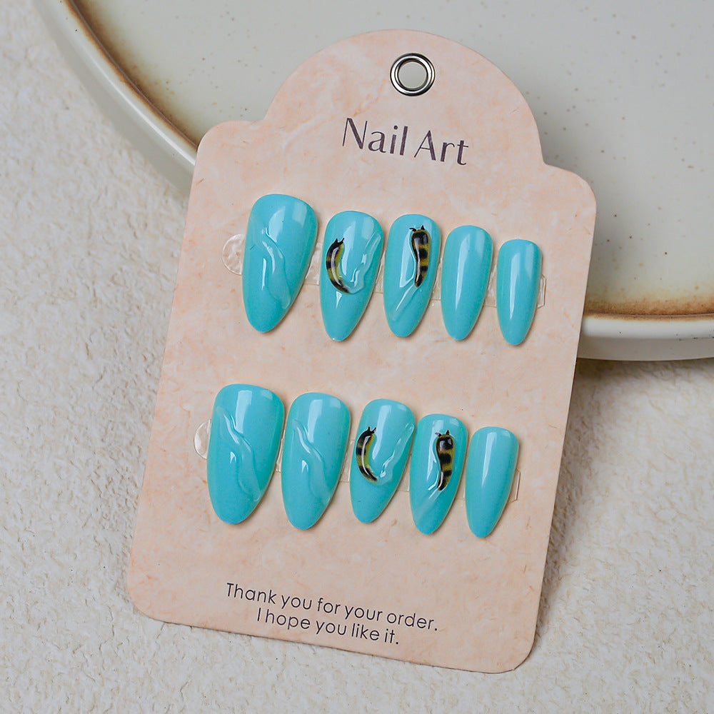 Stylisches dekoratives Druck-Nagelset Karnz