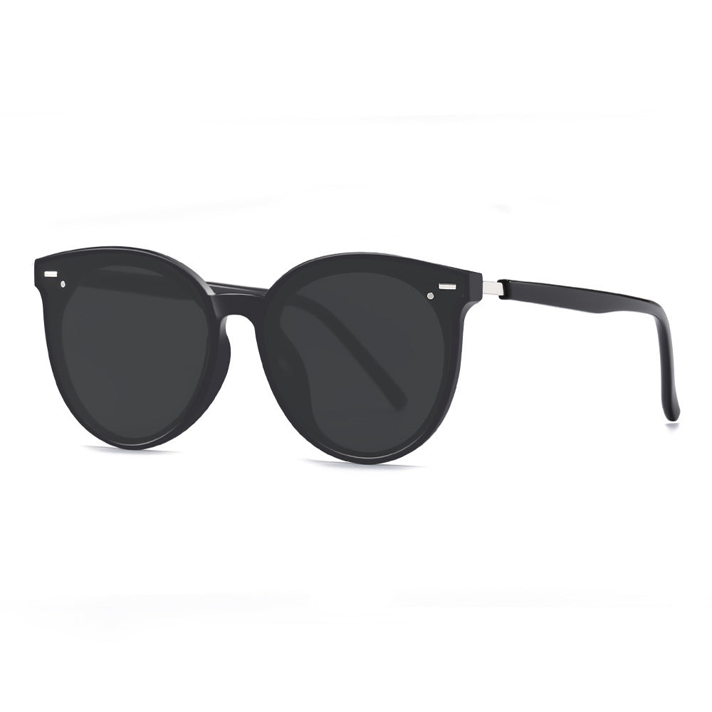 Damen Modische quadratische Sonnenbrille mit robustem Rahmen und UV-Schutz Karnz