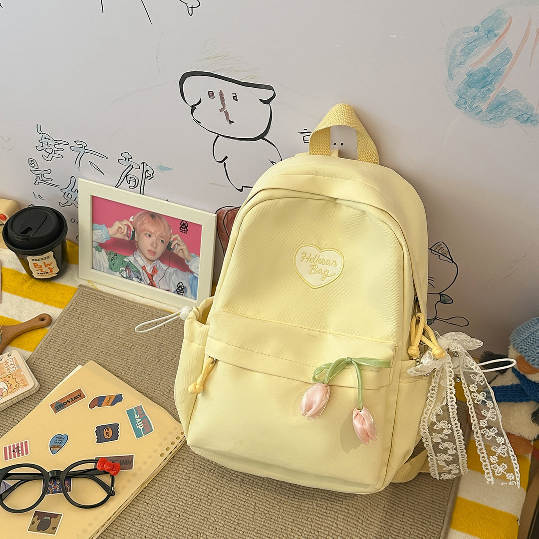 Blumenverzierte Freizeit-Rucksack Karnz