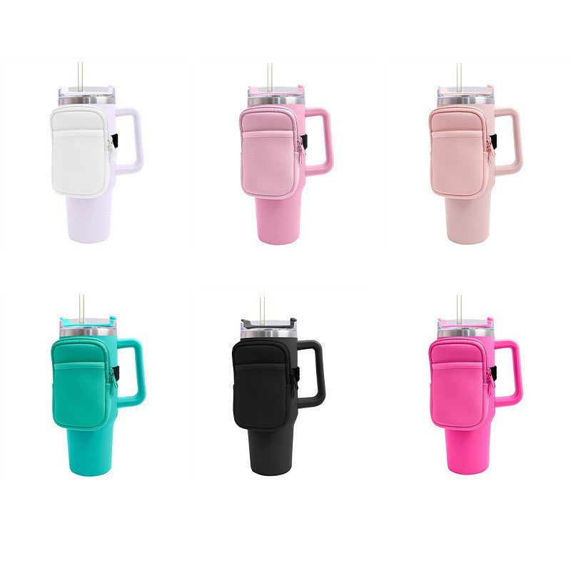 Unisex Getränkehalter mit praktischer Tasche Karnz