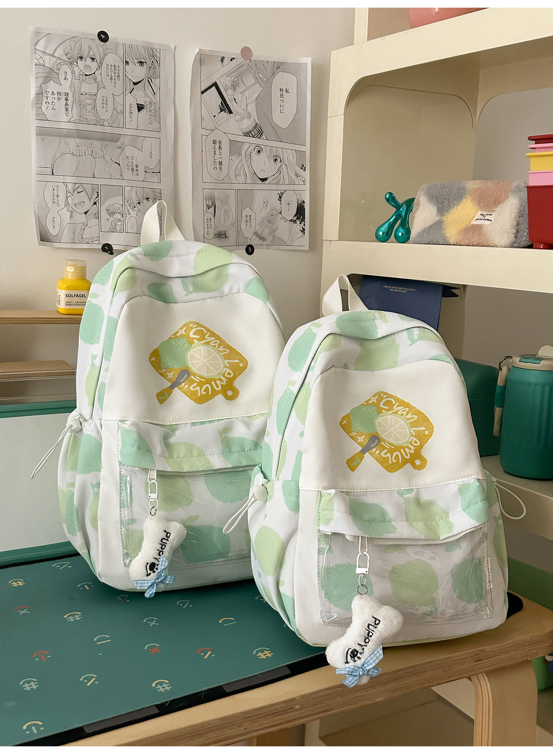 Leichter künstlerisch gemusterter Rucksack