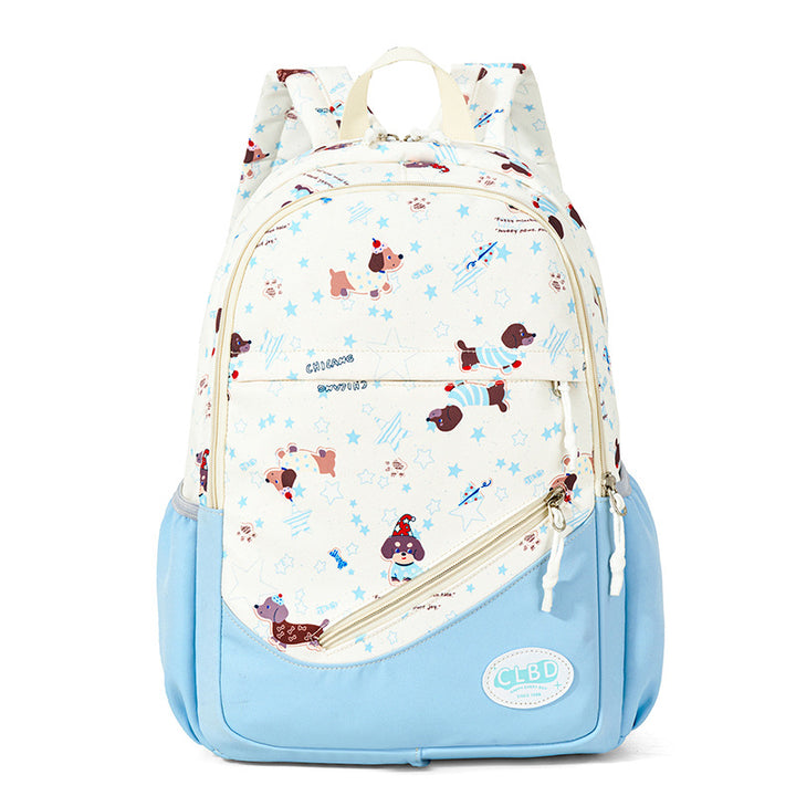 Spaßiger tierisches Schulrucksack