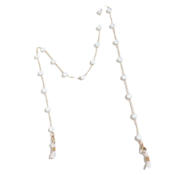 Elegante perlenverknüpfte Brillen Kette Karnz