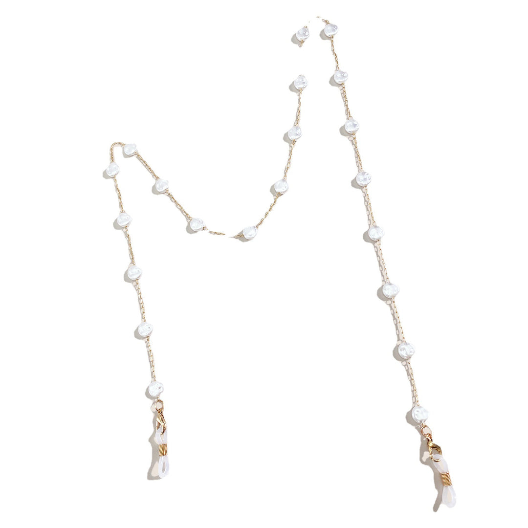 Eleganter Perlenbrillenhalter Karnz