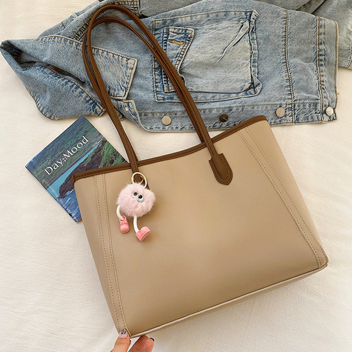 Klassische Strukturierte Tote Bag Karnz