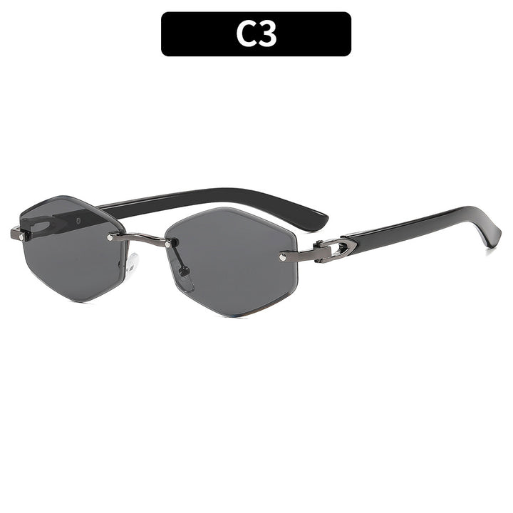 Multifunktionale sechseckige Mode-Sonnenbrille