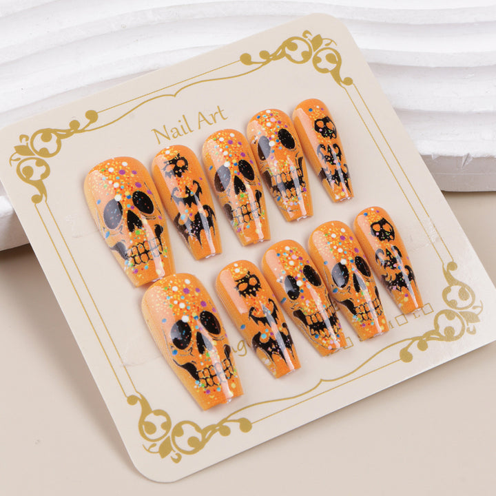 Halloween-Themen Glitter Nagelkunst Set Karnz