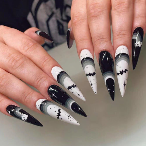 Künstlerisches Stiletto-Nagelkunst-Set Karnz