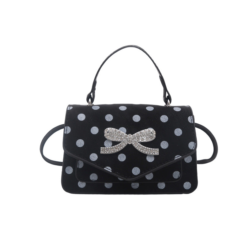 WoElegant Polka Dot Handtasche Karnz