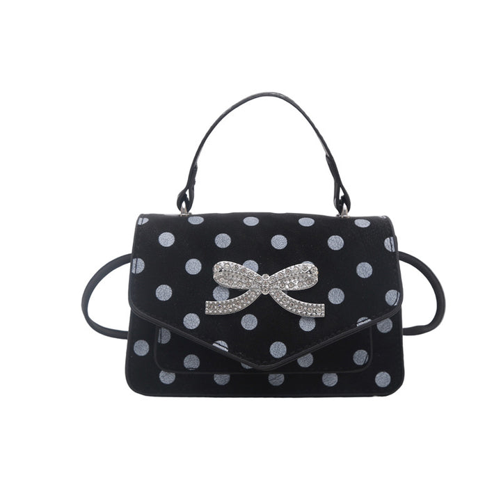 WoElegant Polka Dot Handtasche Karnz