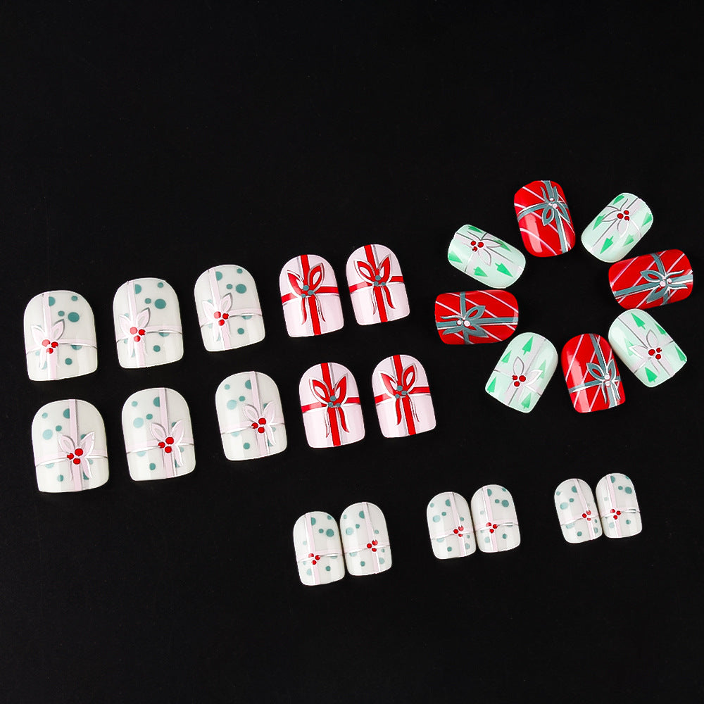 Festliches Thema Aufkleben Nagelkunst Karnz