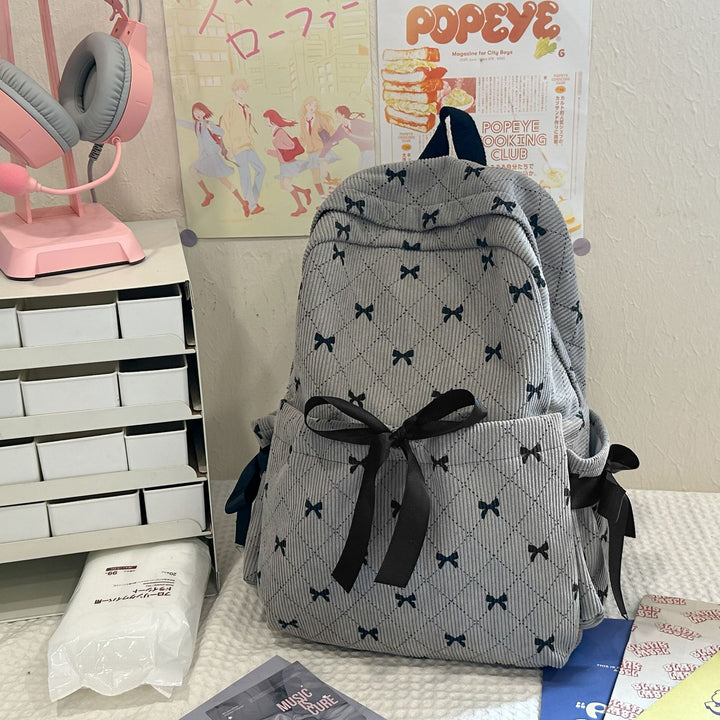 Charmanter Rucksack mit Schleifenakzent