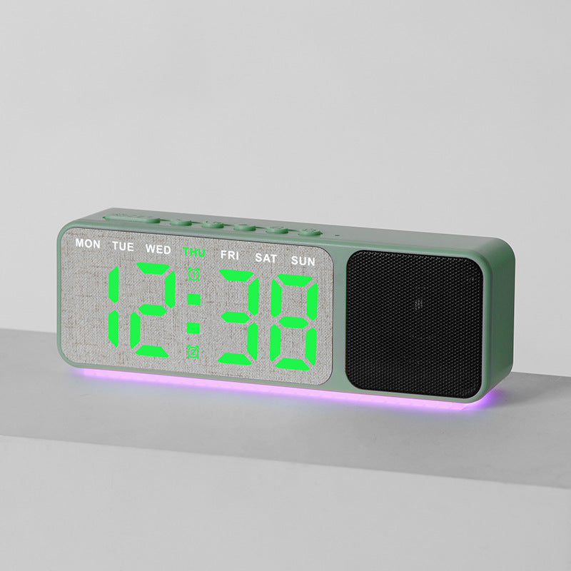 Digitaler LED-Wecker mit Mehrfarbenbeleuchtung Karnz
