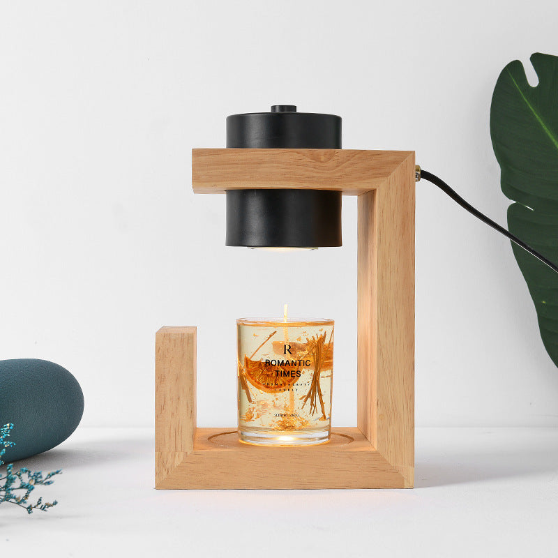 Moderne Minimalistische Holz Tischlampe