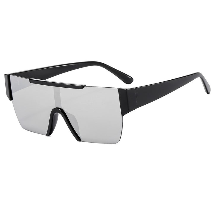Damen Sportliche Oversized Sonnenbrille mit modernem Schutzrahmen Karnz