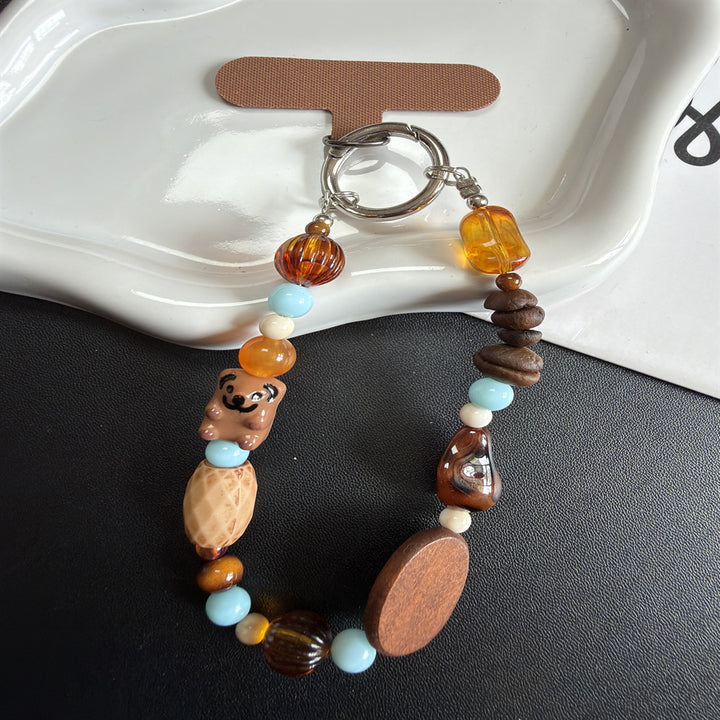 Artisan Perlen Charm Schlüsselanhänger Karnz