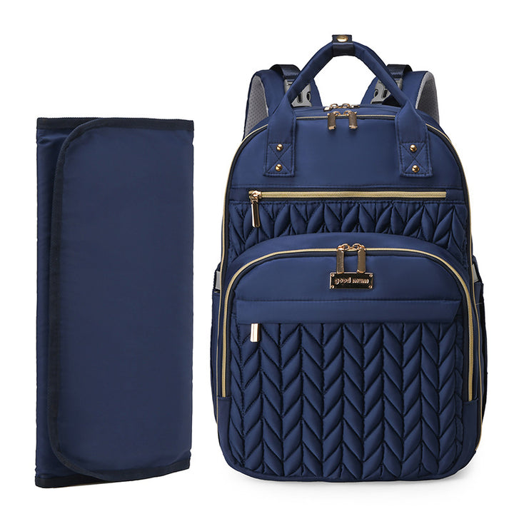 Stylischer gesteppten Wickelrucksack Karnz