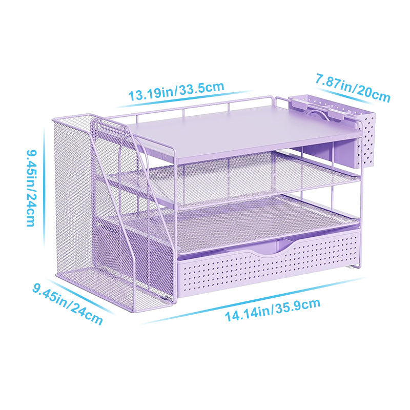 Multifunktionaler Mesh-Schreibtisch-Organizer