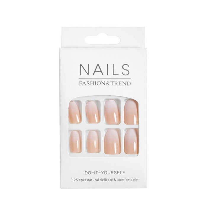 Natürliche Glossy Press-On Nail Tips Karnz