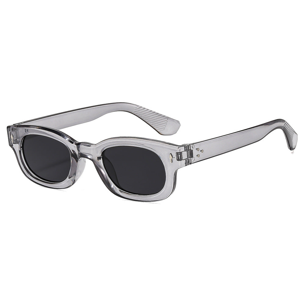 Damen modische Sonnenbrille im trendigen Quadratrohrdesign Karnz