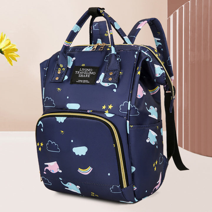 Verspielter Druck Wickelrucksack Karnz