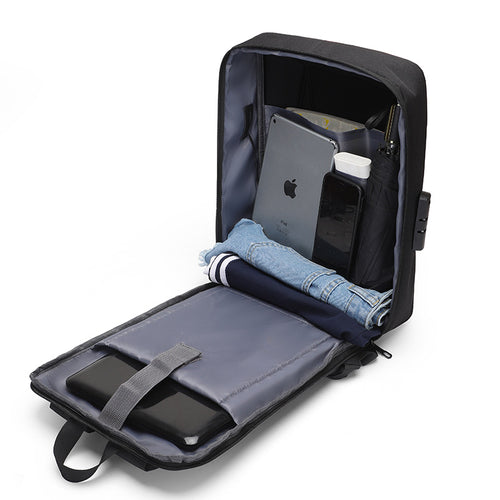 Geometrisches Design Laptop Rucksack Karnz