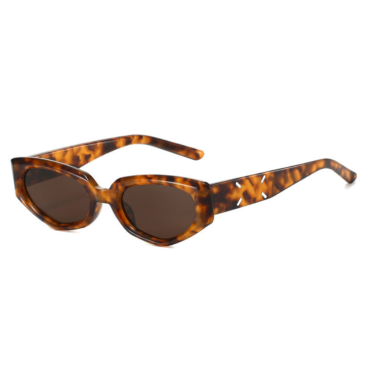 Zeitgenössische Schmetterlingsförmige Sonnenbrille Karnz