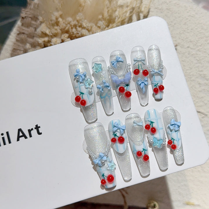 Dekorative Nagelkunst Aufkleber Tips
