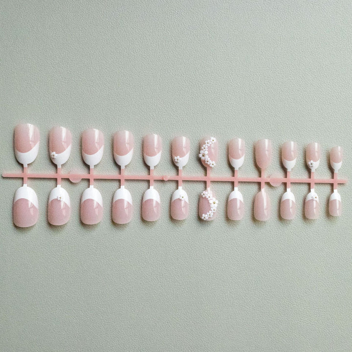 Dekoratives Floral Nagelkunst Set