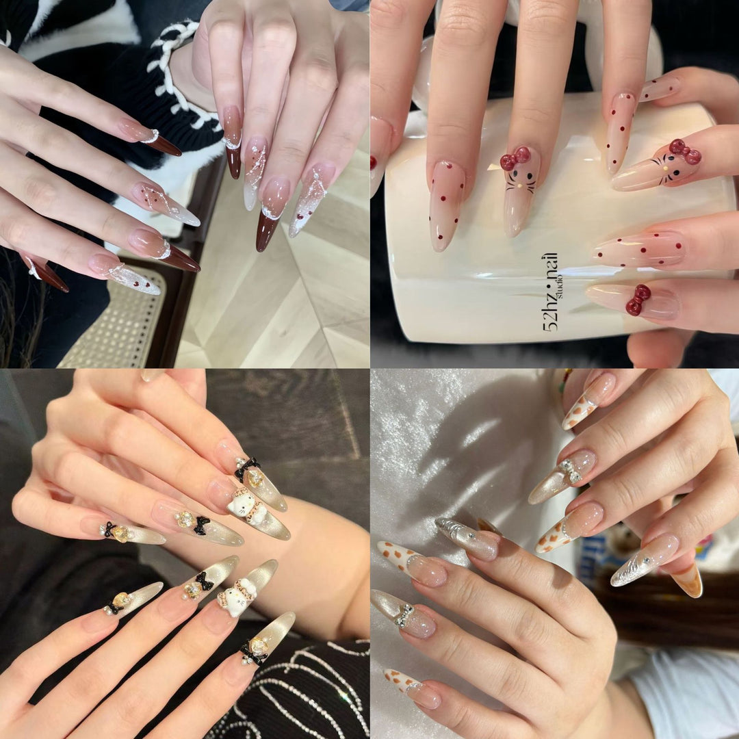 Dekorativer 3D Nagelkunst-Kit Karnz