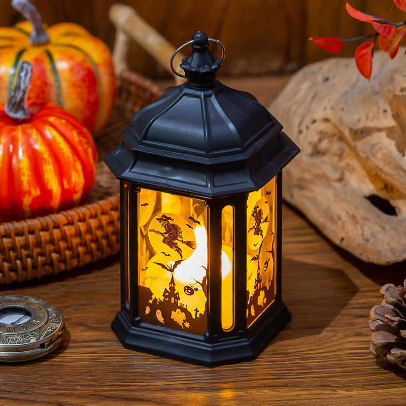Gruselige Halloween Deko-Laterne