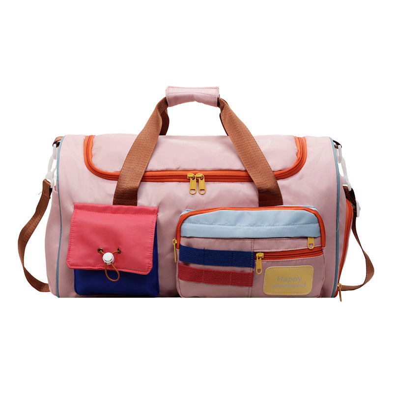 Bunter Mehrfach-Taschen Reise Duffle Bag
