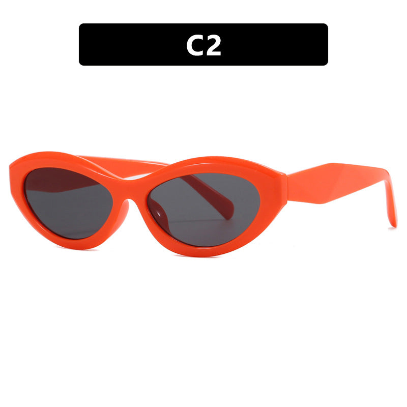 Damen Cat-Eye Sonnenbrille mit stylishem Rahmen Karnz