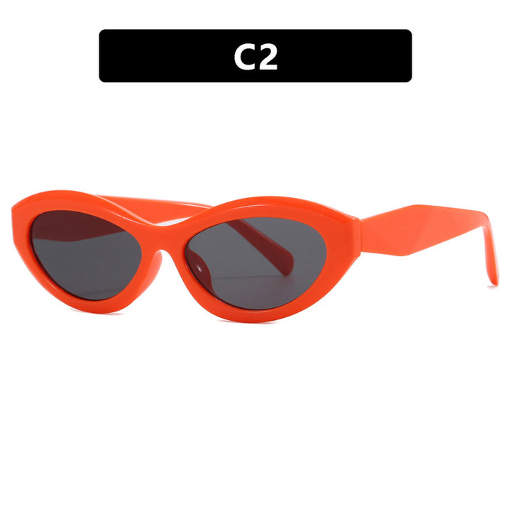 Damen Cat-Eye Sonnenbrille mit stylishem Rahmen Karnz