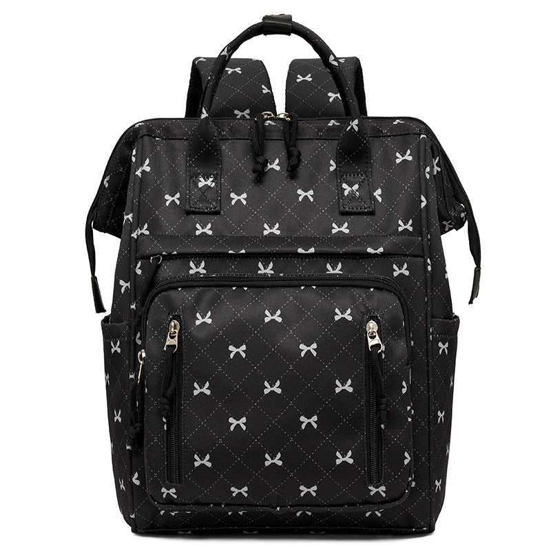 Stylische Schleifen-gedruckte Rucksack Karnz