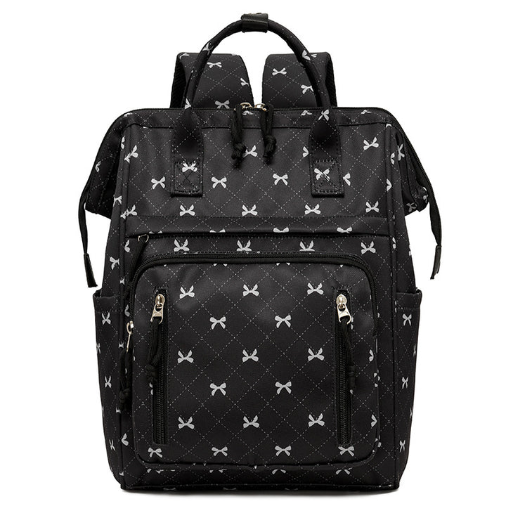 Stylische Schleifen-gedruckte Rucksack Karnz