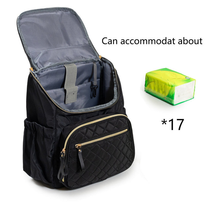 Gepolsterter Mehrfach-Taschen-Rucksack Karnz